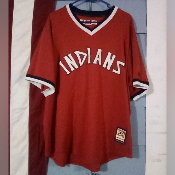 Majestic Other - ⚾Cleveland Indians Cooperstown Collection Jersey, XL⚾
